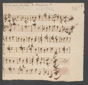Henry IV. Auszüge. Arr; keyb; C-Dur