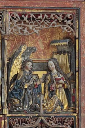 Szenen aus dem Marienleben und der Passion Christi — Verkündigung