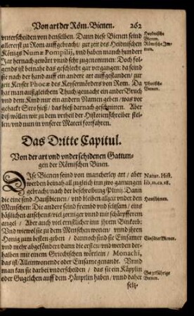 Das Dritte Capitul.