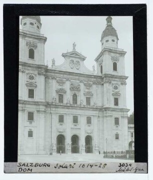 Salzburg, Dom : Fassade
