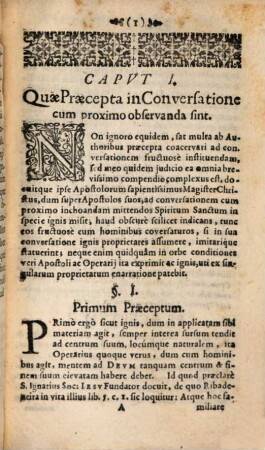 Instructio Practica Tertia. De Conversatione Privata A Curatoribus Animarum Pie Et Fructuose Instituenda : Complectens Varios & Solidos modos Iuvandi & consolandi Diversorum Statuum personas, afflictas praecipue, aegras, & Captivas
