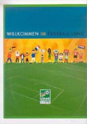 Broschüre des Deutschen Fußballbundes zur Bewerbung um die Austragung der Fußball-Weltmeisterschaft 2006