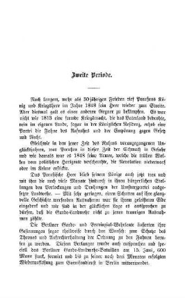 Zweite Periode: [Die Mobilmachungs- und Kriegsjahre]