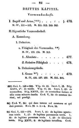 Drittes Kapitel. Vormundschaft