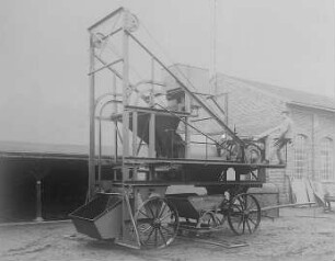 Gauhe's Betonmischmaschine : Technikgeschichte | Industrie und Technik | Beton (Betonbauten)