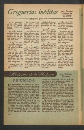 Greguerías inéditas