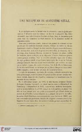 2.Ser. 16.1893: Une sculpture du quiniziéme siècle