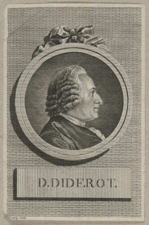 Bildnis des D. Diderot