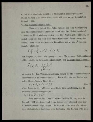 Übereinstimmung mit der Planck'schen Formel