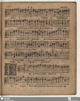 XXVIII. secunda pars: Psallite Deo nostro