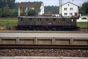 Pleinfeld Lok 152 014 Heizlok Bahnsteig