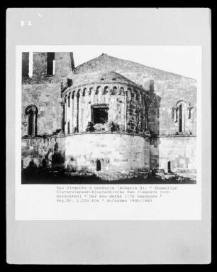 Ehemalige Zisterzienser-Klosterkirche San Clemente