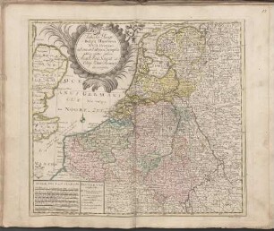 Tabula Geogr. Belgii Universi XVII Provinc.