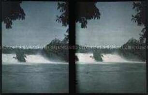Blick auf den Rheinfall von Schaffhausen