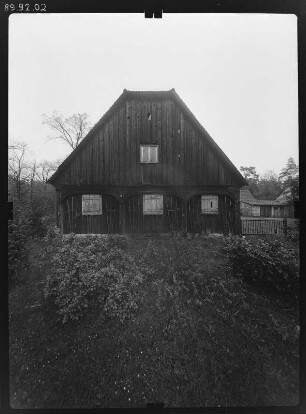 Viereichen-Altliebel. Forsthaus. Giebelfront