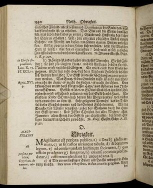 O. = Obrigkeit – Ordnung