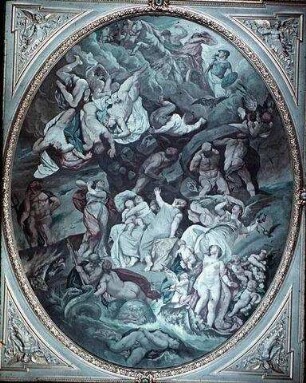 Titanomachia, "Sieg der Kultur über die rohen Naturkräfte"