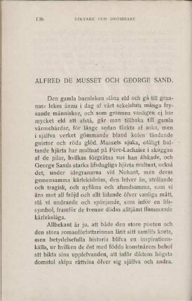 Alfred De Musset Och George Sand.