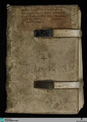 Isidori secretorum expositiones sacramentorum quaesitiones in Vetus Testamentum - Cod. Aug. perg. 247