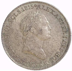 Münze, 1 Złoty, 1829