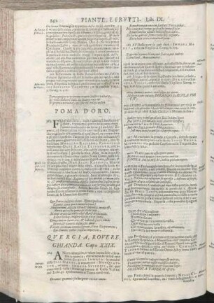 Qvercia, Rovere. Ghianda. Capo XXIX. [Salcio. Capo XXX., Sorbe. Capo XXXI., Spina Capo XXXII., Svvero. Cap. XXXIII., Tasso. Capo XXXIV., Vite, Vva, Vino Cap. XXXV., Vlivo, Vliva. Capo XXXVI., Bosco, Selva Cap. XXXVII.]