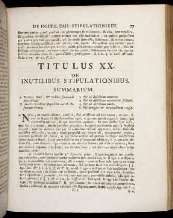 Titulus XX. De inutilibus stipulationibus – Titulus XXVI. De societate