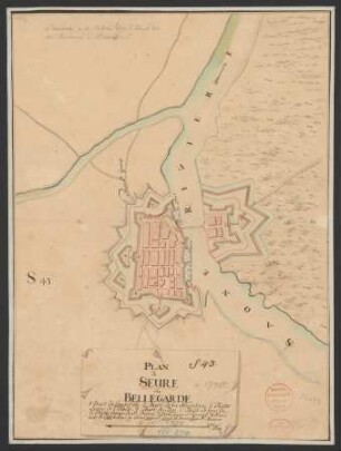 Plan de Seure ou Bellegarde