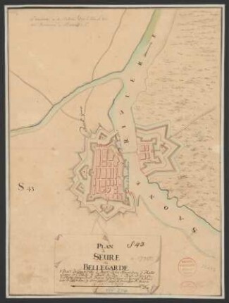 Plan de Seure ou Bellegarde