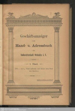 Anzeigen : Geschäftsanzeiger