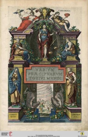 3: Civitates orbis terrarvm: Vrbivm Praecipvarvm Totivs Mvndi Liber ...