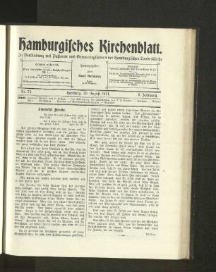 Zweierlei Freude.