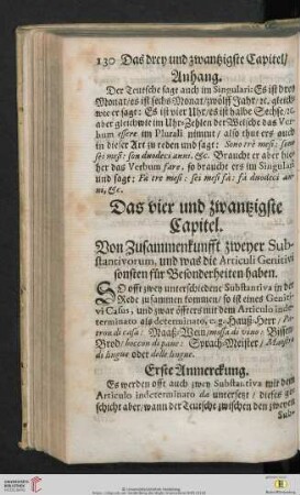 Das vier und zwantzigste Capitel