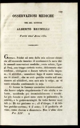 Osservazioni Agrarie del 1832