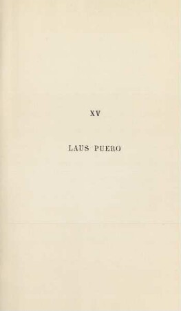 XV. Laus puero