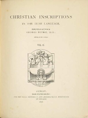 Christian inscriptions in the Irish language. 2
