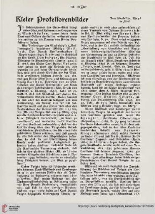 Kieler Professorenbilder