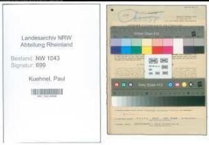 Entnazifizierung Paul Kuehnel , geb. 21.06.1896 (Beamter)