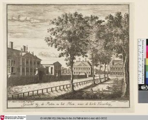 Gezicht bij de Pooten, in het Plein: naar de korte Veiverberg