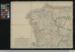 Carte D'Espagne Et De Portugal : En Neuf Feuilles