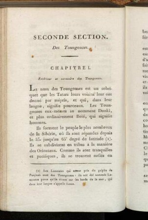 Seconde section