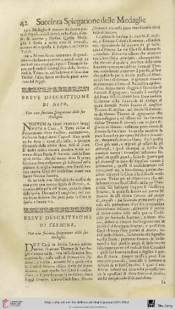Breve descrittione di Noto