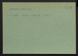 Schach, Fidelius