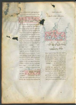 Buchschmuck: f. 33r-34v