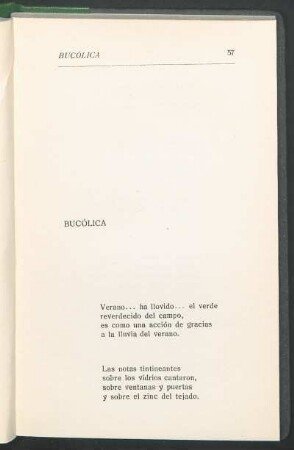 Bucólica