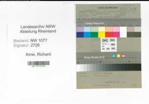 Entnazifizierung Richard Ihme , geb. 00.00.0000 (Polizist)