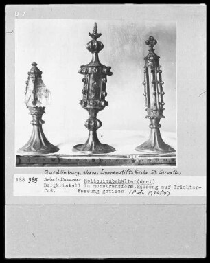 Reliquienbehälter in Monstranzform