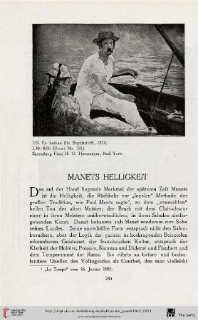 Manets Helligkeit