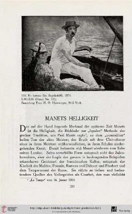 Manets Helligkeit