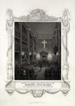 Beisetzung von Großherzog Leopold von Baden