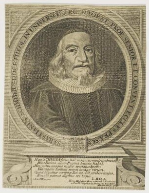 Bildnis des Sebastianus Schmidius